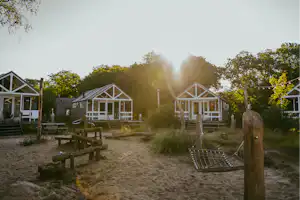 Kennemer Duincamping Geversduin - Mobilheime auf dem Campingplatz