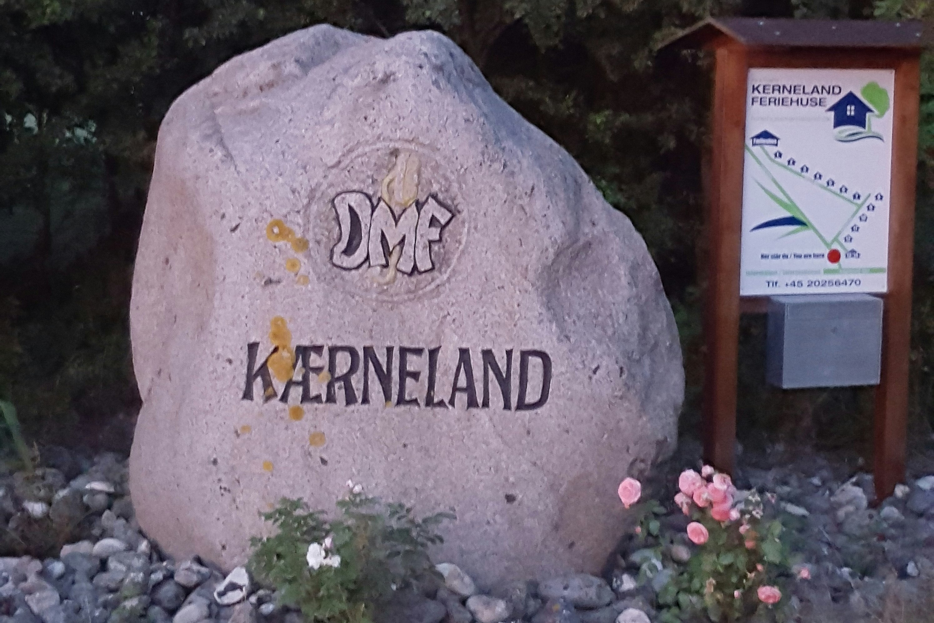 Kernelandferien Eingang zum Campingplatz