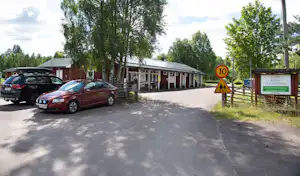 Klarälvens Camping - Eingang des Campingplatzes