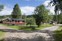 Klarälvens Camping - Mobilheimhütten auf dem Campingplatz