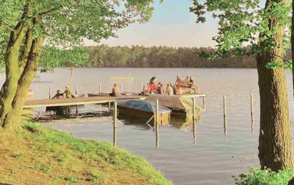 Knattercamping in Bantikow am See