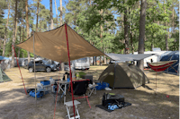 Knattercamping in Bantikow am See - Stell- und Zeltplätze auf dem Campingplatz