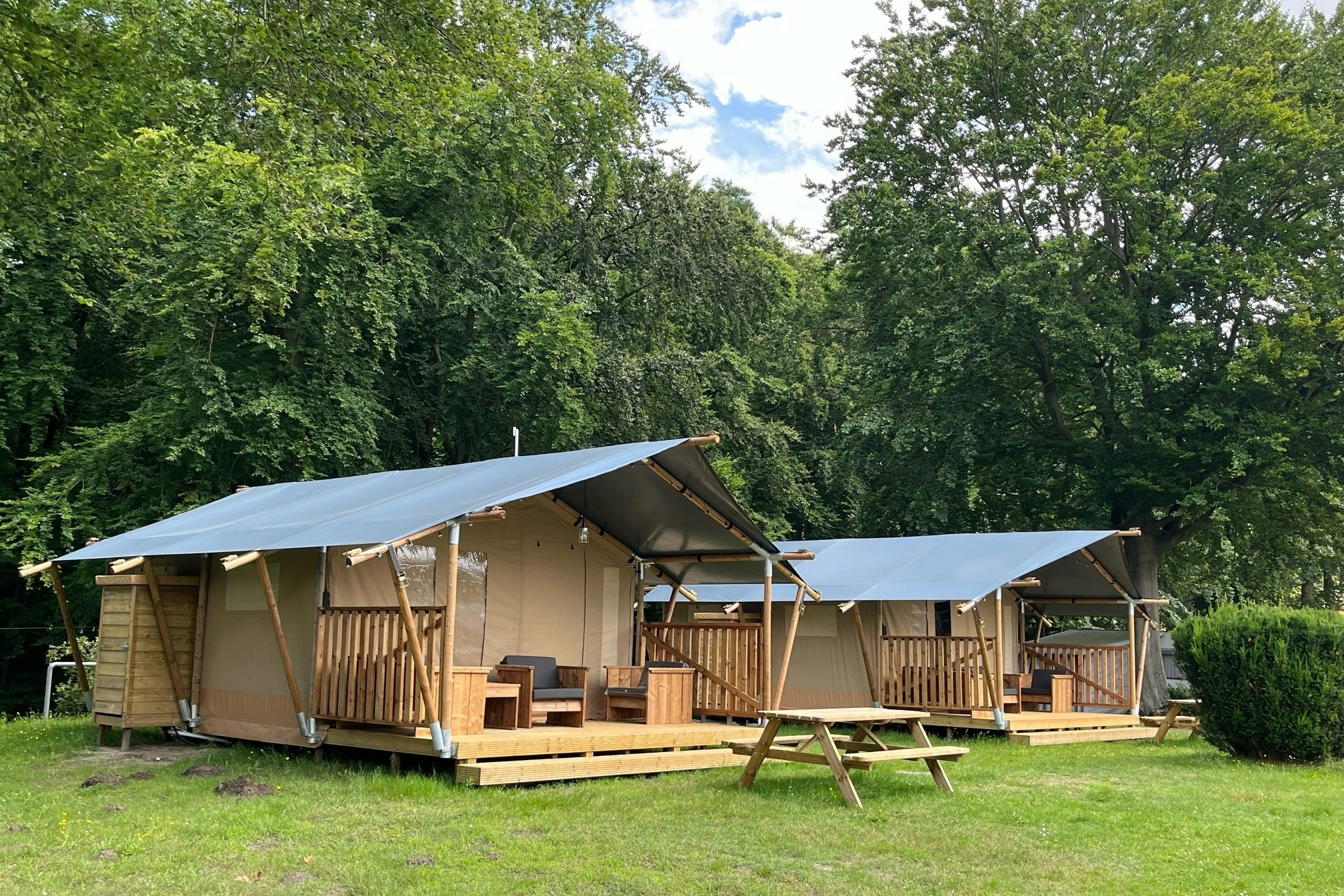 KNAUS Campingpark Bleckede  - Glamping-Zelte auf dem Campingplatz