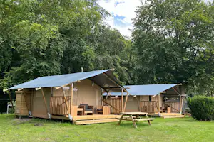 KNAUS Campingpark Bleckede - Glamping-Zelte auf dem Campingplatz