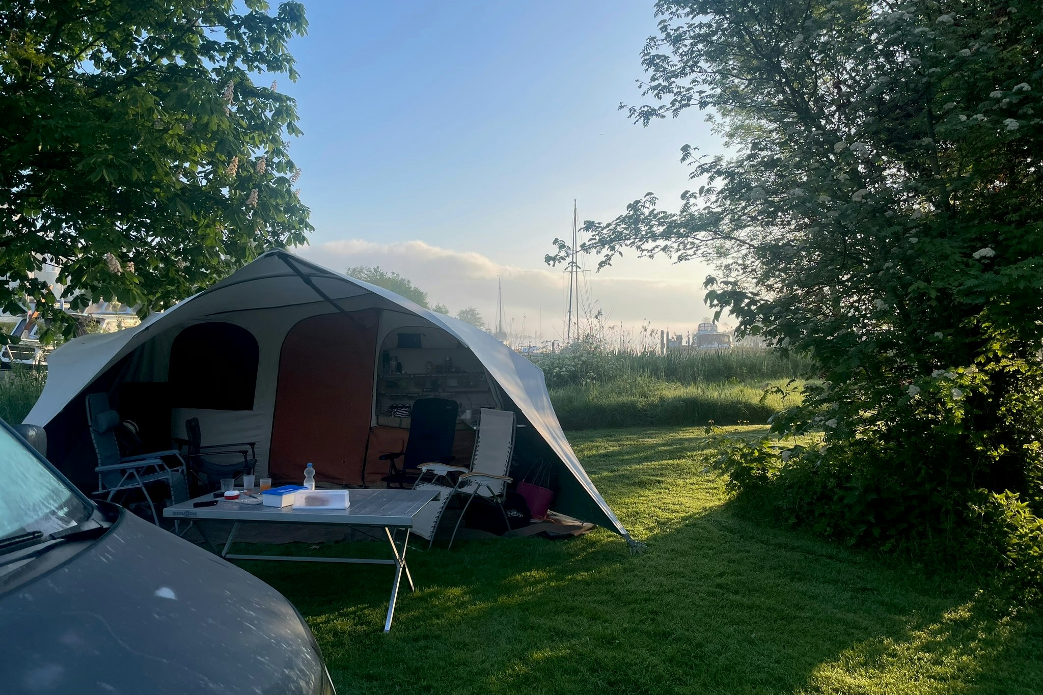 Koekoek en de waard - Standplätze auf dem Campingplatz