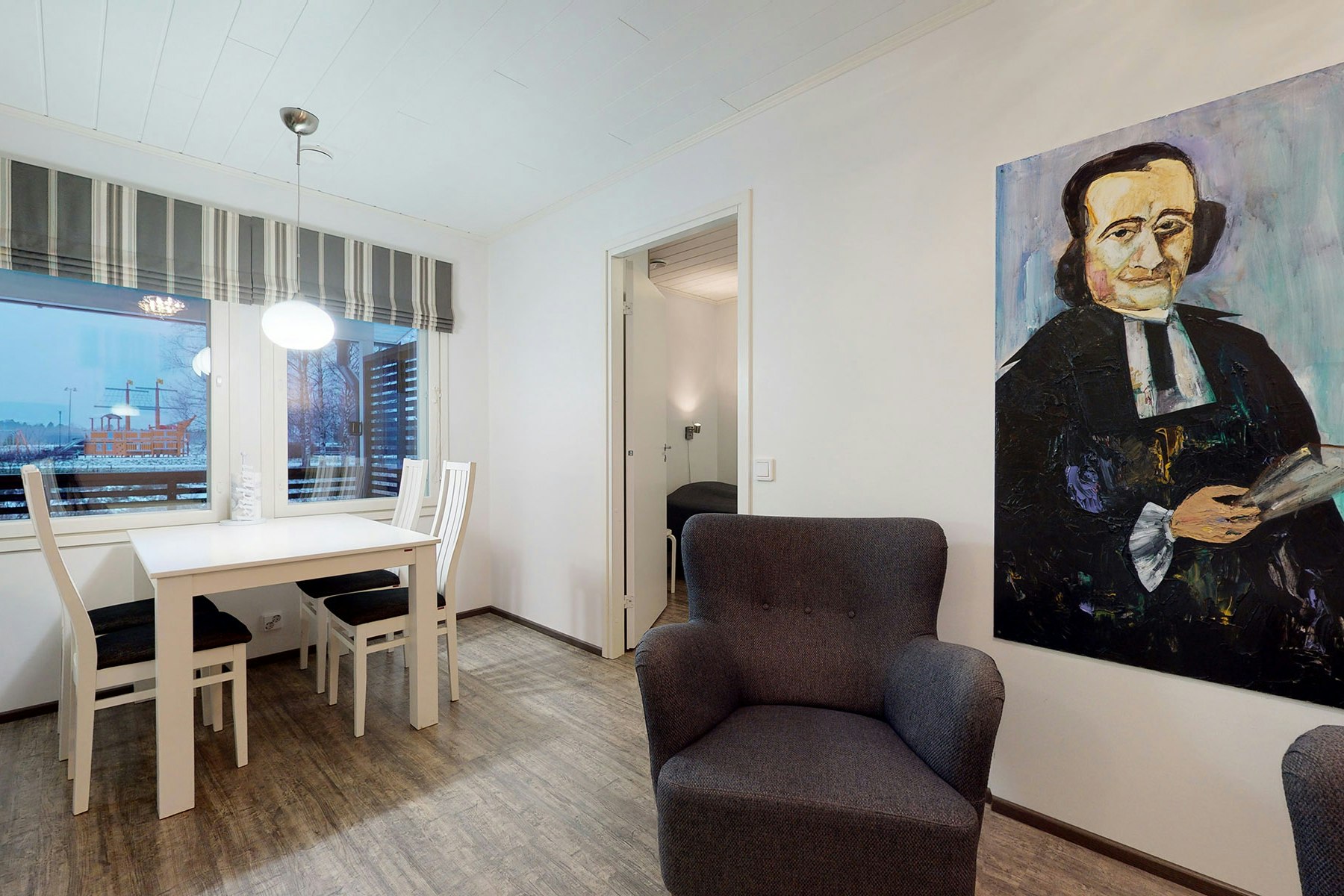 Kokkola Camping Meripuisto  - Innenansicht eines Mobilheims