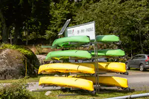 Kolleviks Camping - Kanuverleih auf dem Campingplatz