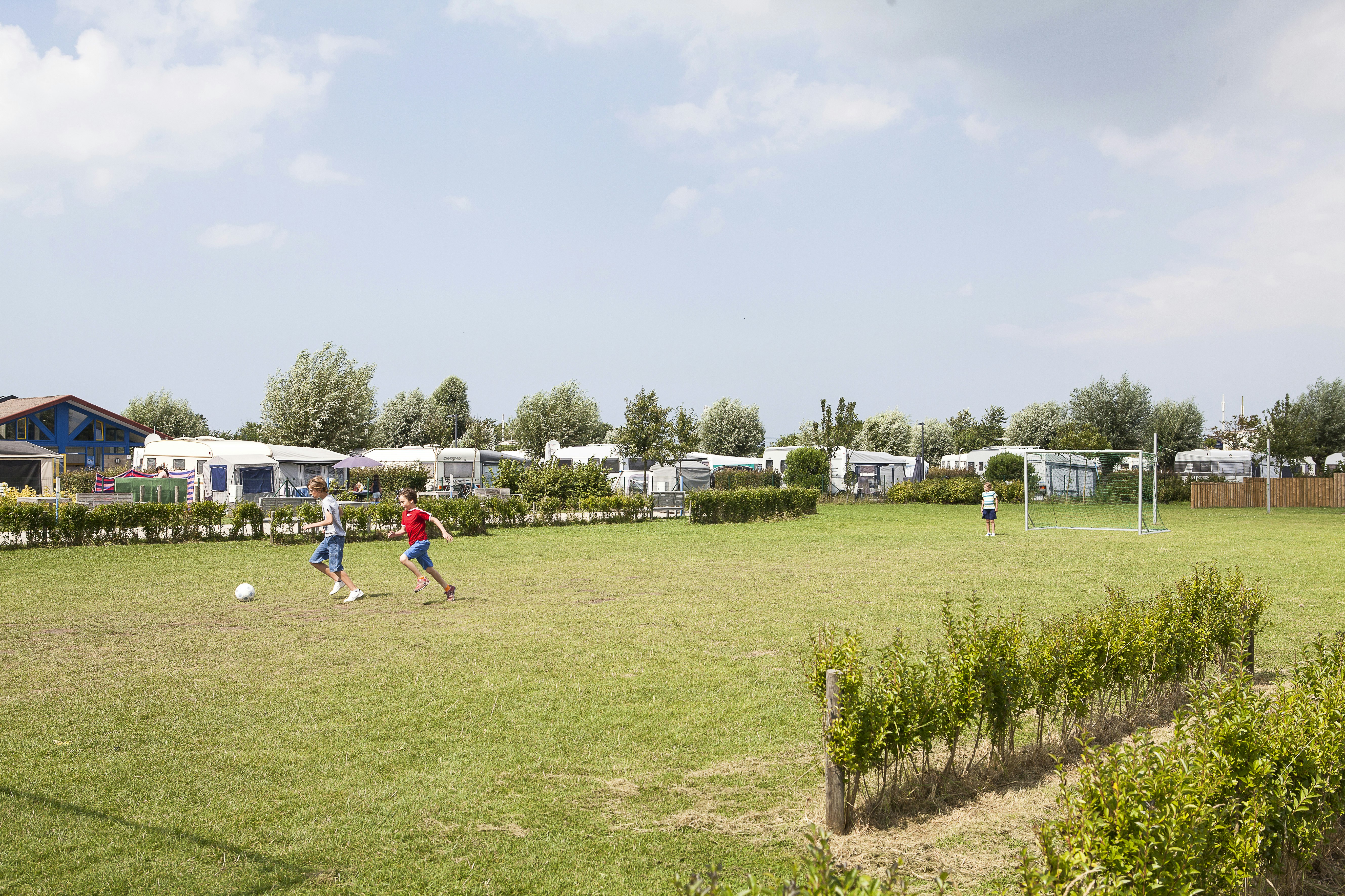 Kompas Camping Westende -  Sportbereich auf dem Campingplatz