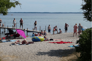 Kongshøj Strand Camping - Badestrand am Campingplatz