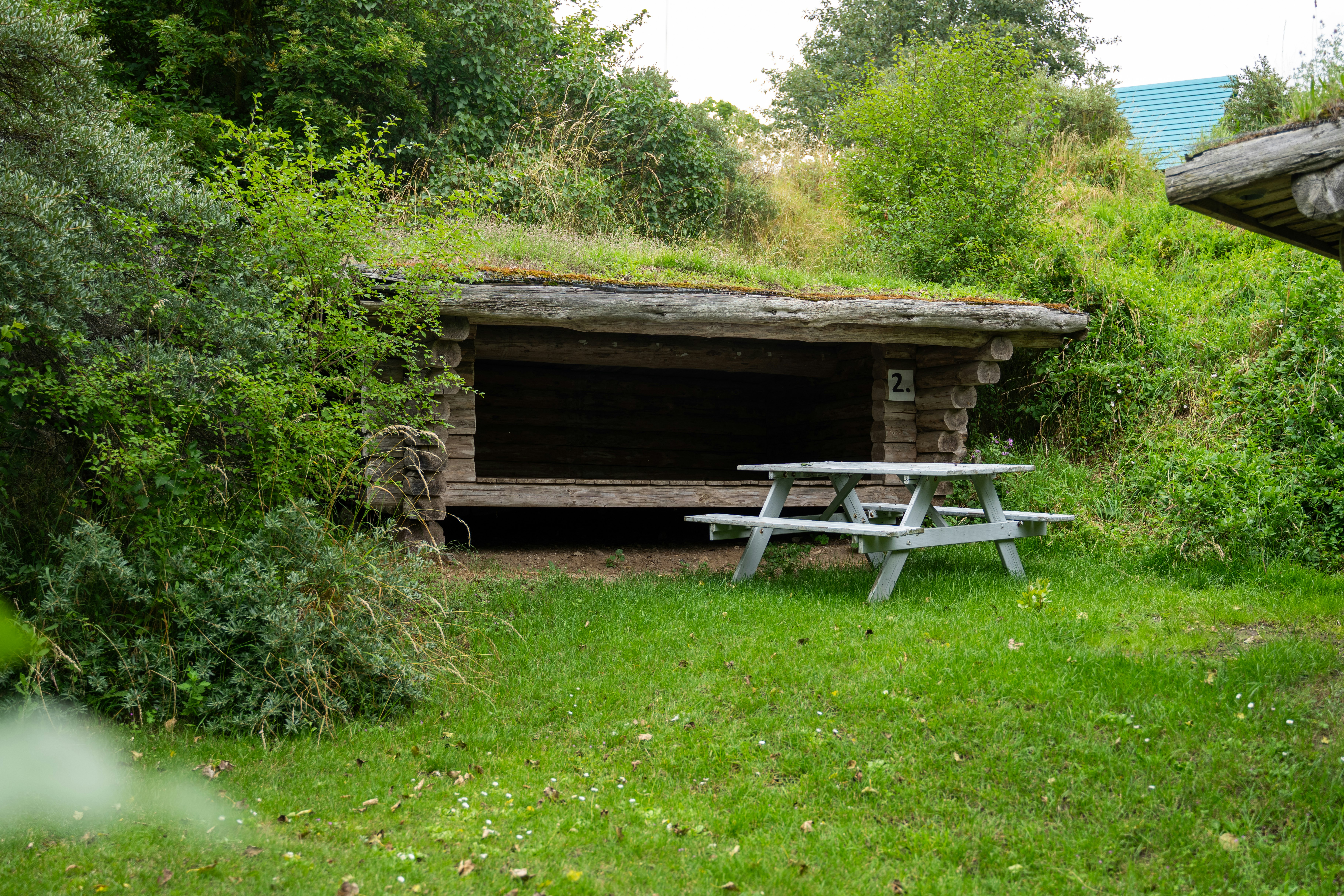 Kongsøre camping - Kleine Hütte auf dem Campingplatz