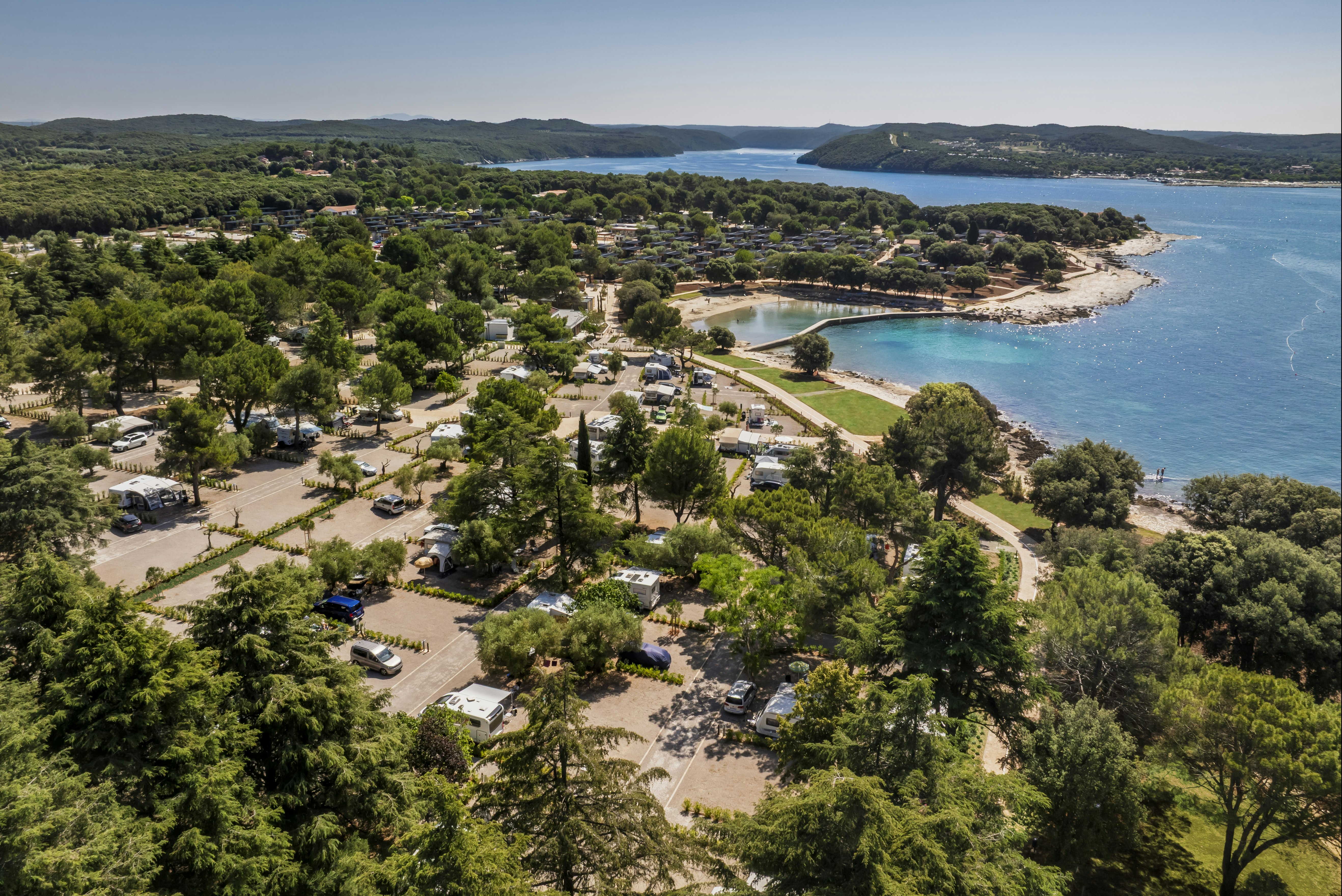 Koversada Covered Campsite  - Luftaufnahme des Campingplatzes