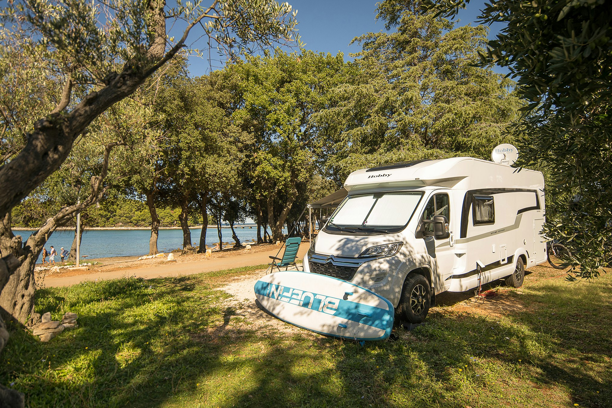 Koversada Covered Campsite - Standplätze im Grünen auf dem Campingplatz