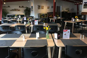 Krakær Camping - Innenansicht des Restaurants