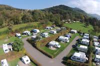 Kur- und Feriencamping Badenweiler - Wohnwagen- und Wohnmobil-Stellplätze auf dem Campingplatz im Schwarzwald