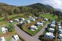 Kur- und Feriencamping Badenweiler - Wohnwagen- und Wohnmobil-Stellplätze auf dem Campingplatz im Schwarzwald