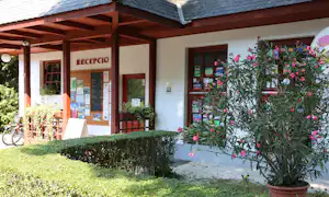 Kurcamping Castrum Hévíz - Rezeption auf dem Campingplatz