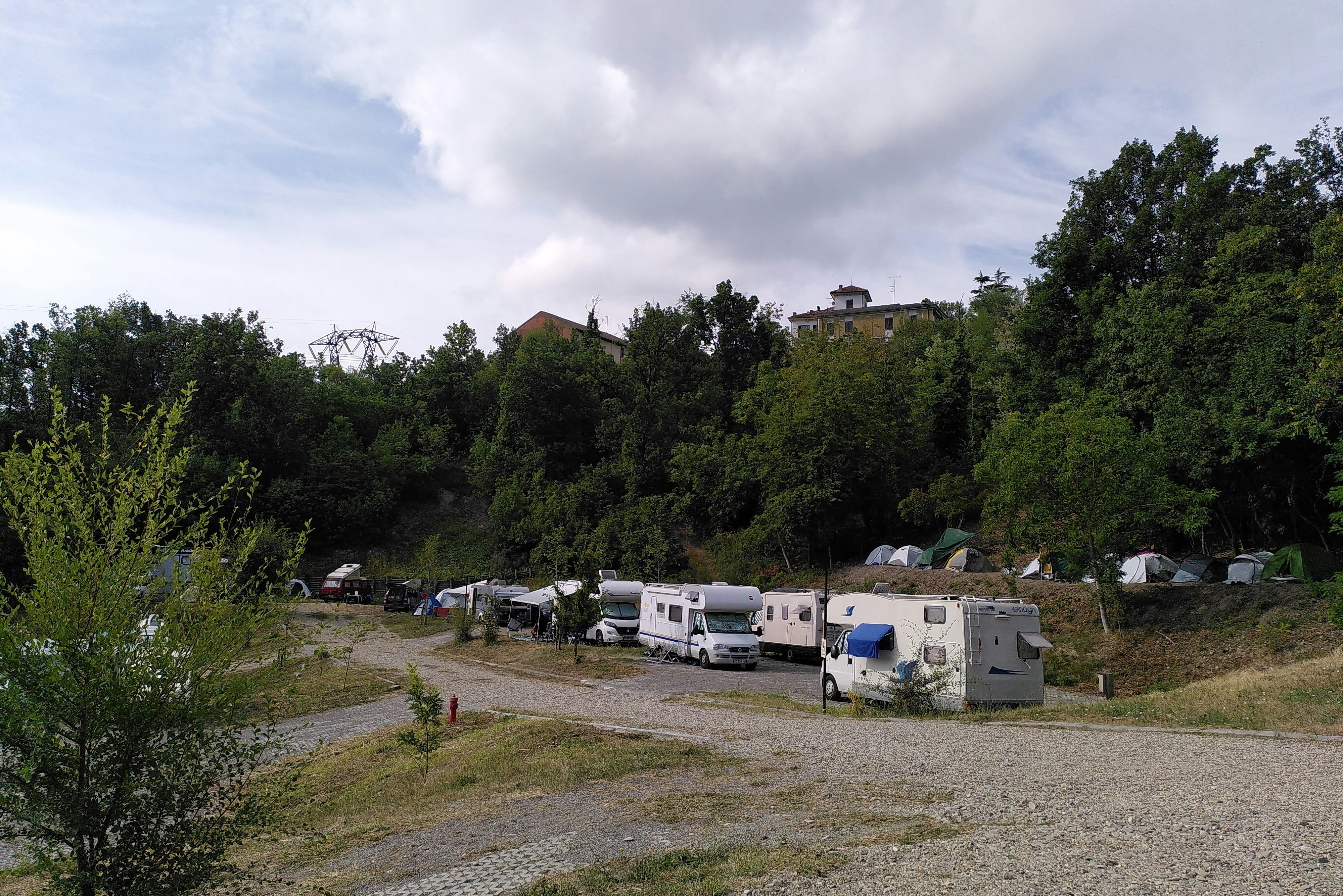 La Campeggia - Standplätze auf dem Campingplatz