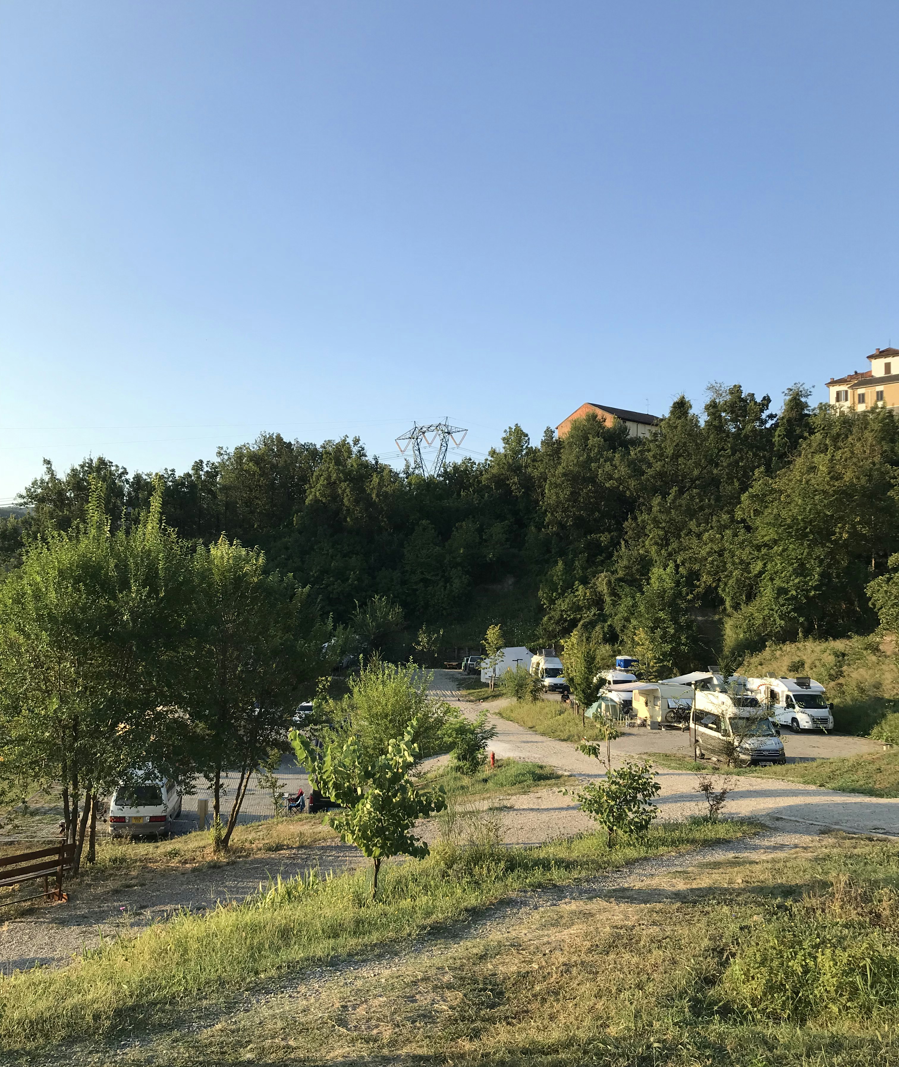 La Campeggia - Standplätze auf dem Campingplatz