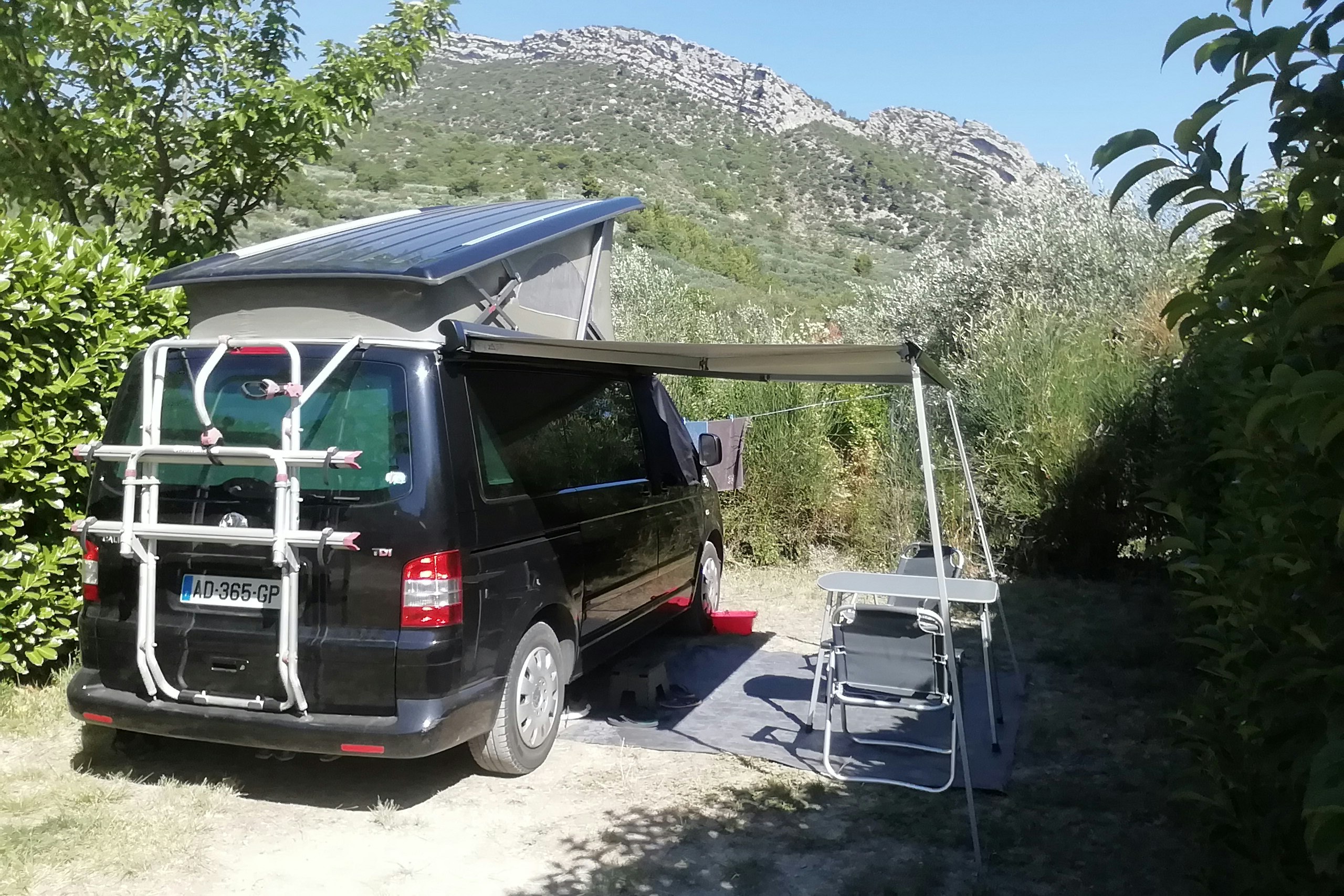 La Fontaine d'Annibal - Standplätze auf dem Campingplatz