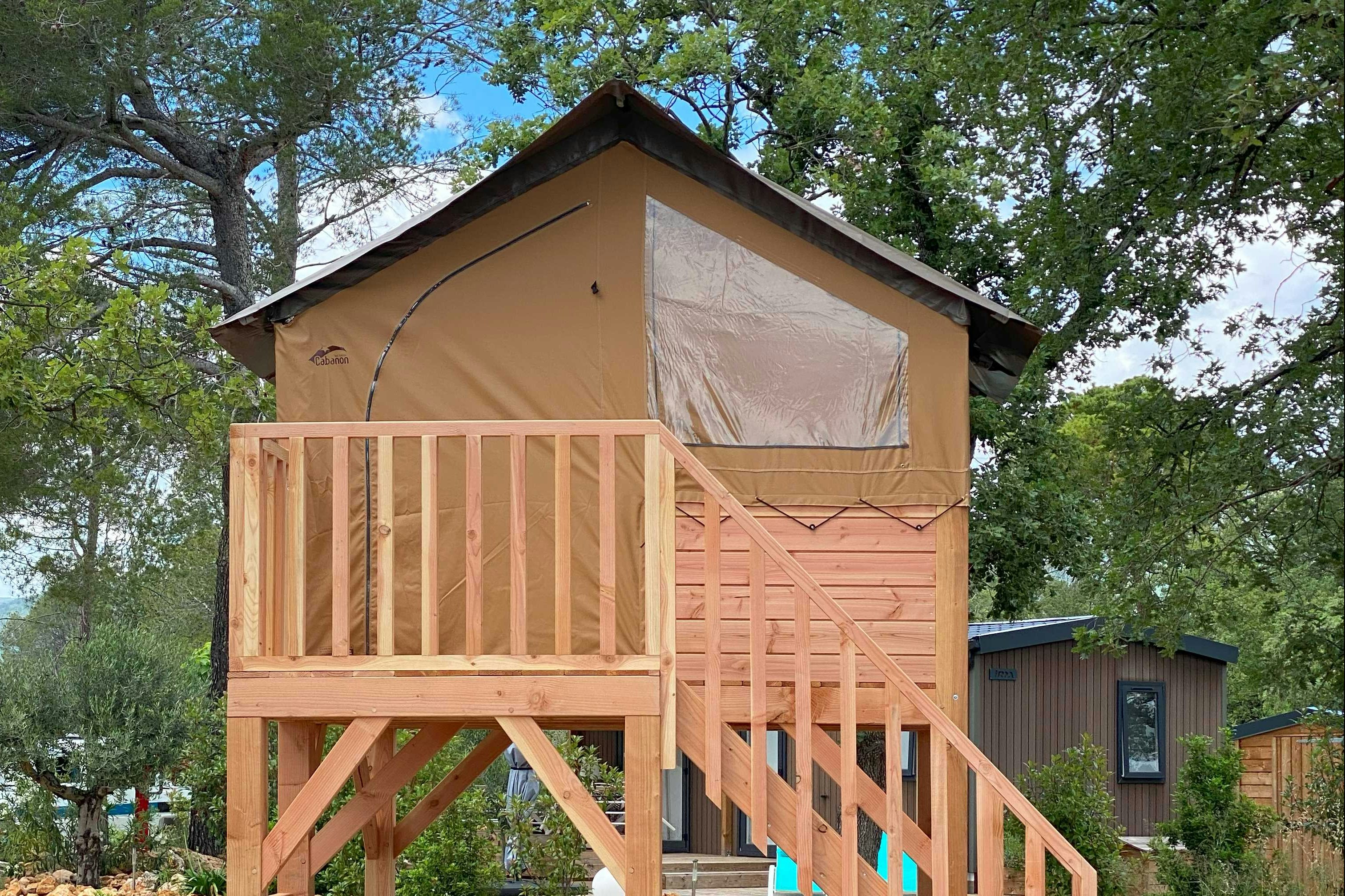 La Tuquette - Mobilheim auf dem Campingplatz