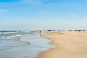 Lakolk Strand Camping - Badestrand beim Campingplatz