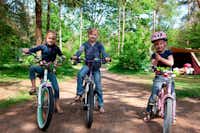 Landal Coldenhove  - Kinder mit Fahrrädern auf dem im Grünen
