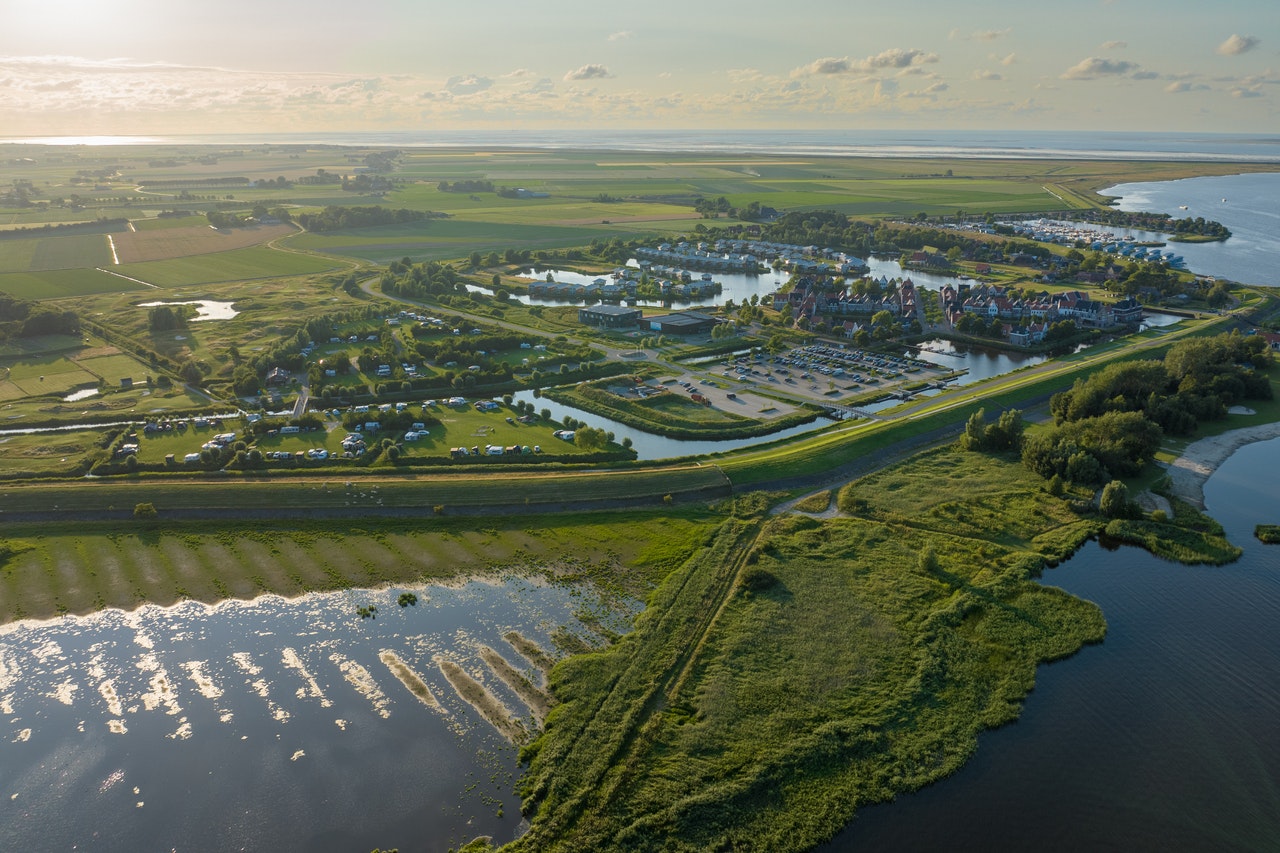 Landal Esonstad  - Campingplatz aus der Vogelperspektive