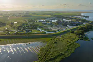 Landal Esonstad - Campingplatz aus der Vogelperspektive