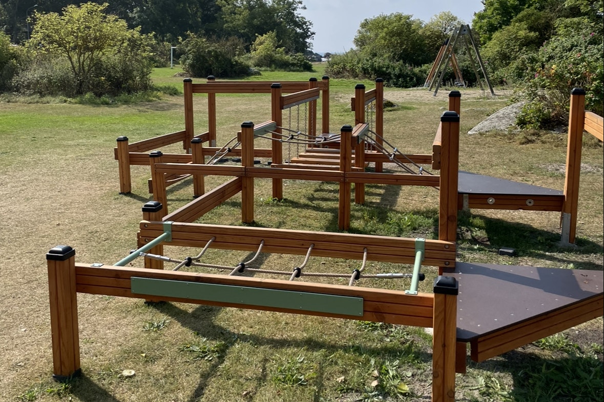 Landöns Camping - Kinderspielplatz auf dem Campingplatz