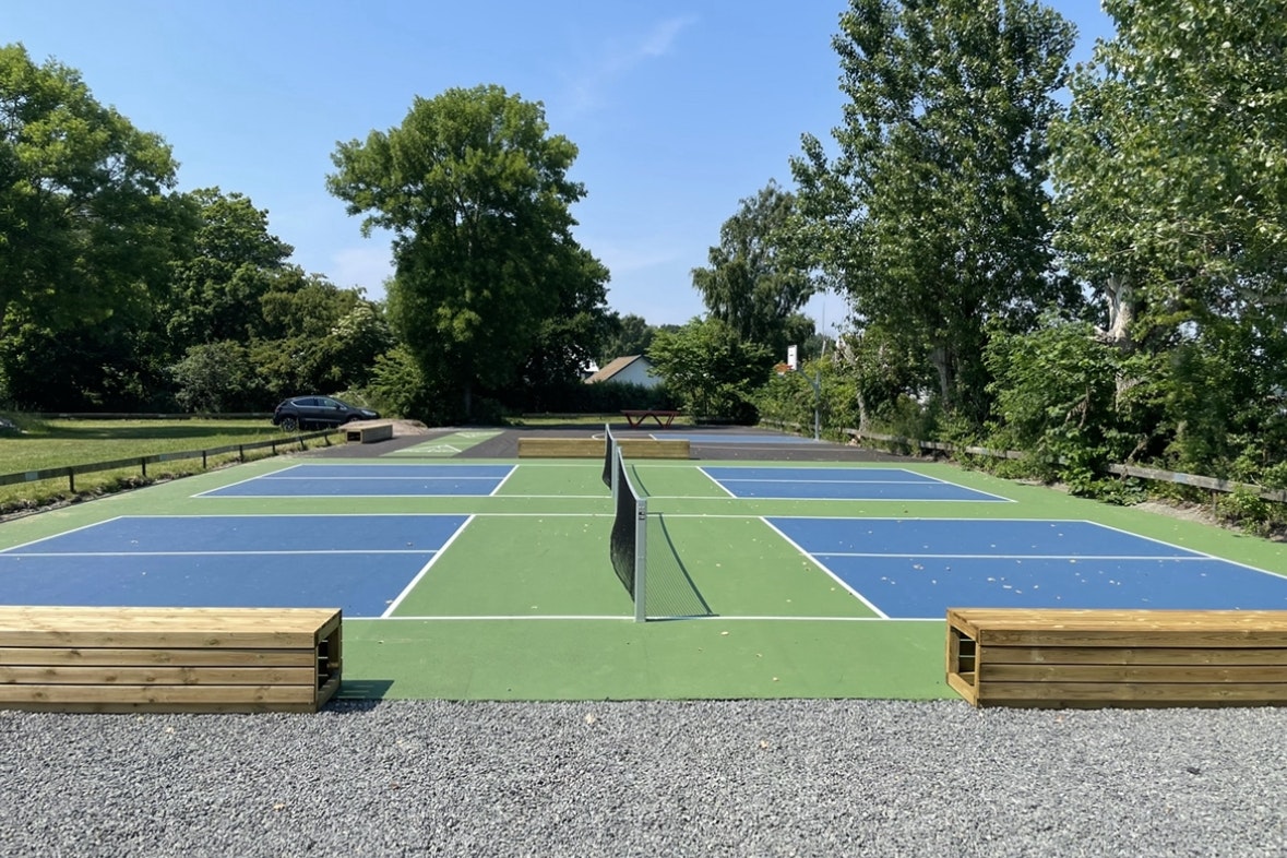 Landöns Camping - Sportplätze auf dem Campingplatz