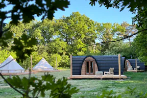 Camping Thuysgrond - Mietunterkünfte und Glamping-Zelte auf dem Campingplatz