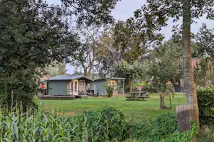 Landschapscamping Het Hazenpad - Mobilheime auf dem Campingplatz