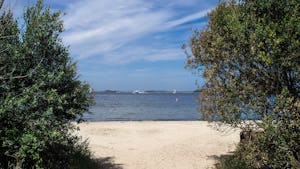Landschapscamping Kijkuit - Blick auf den Badestrand