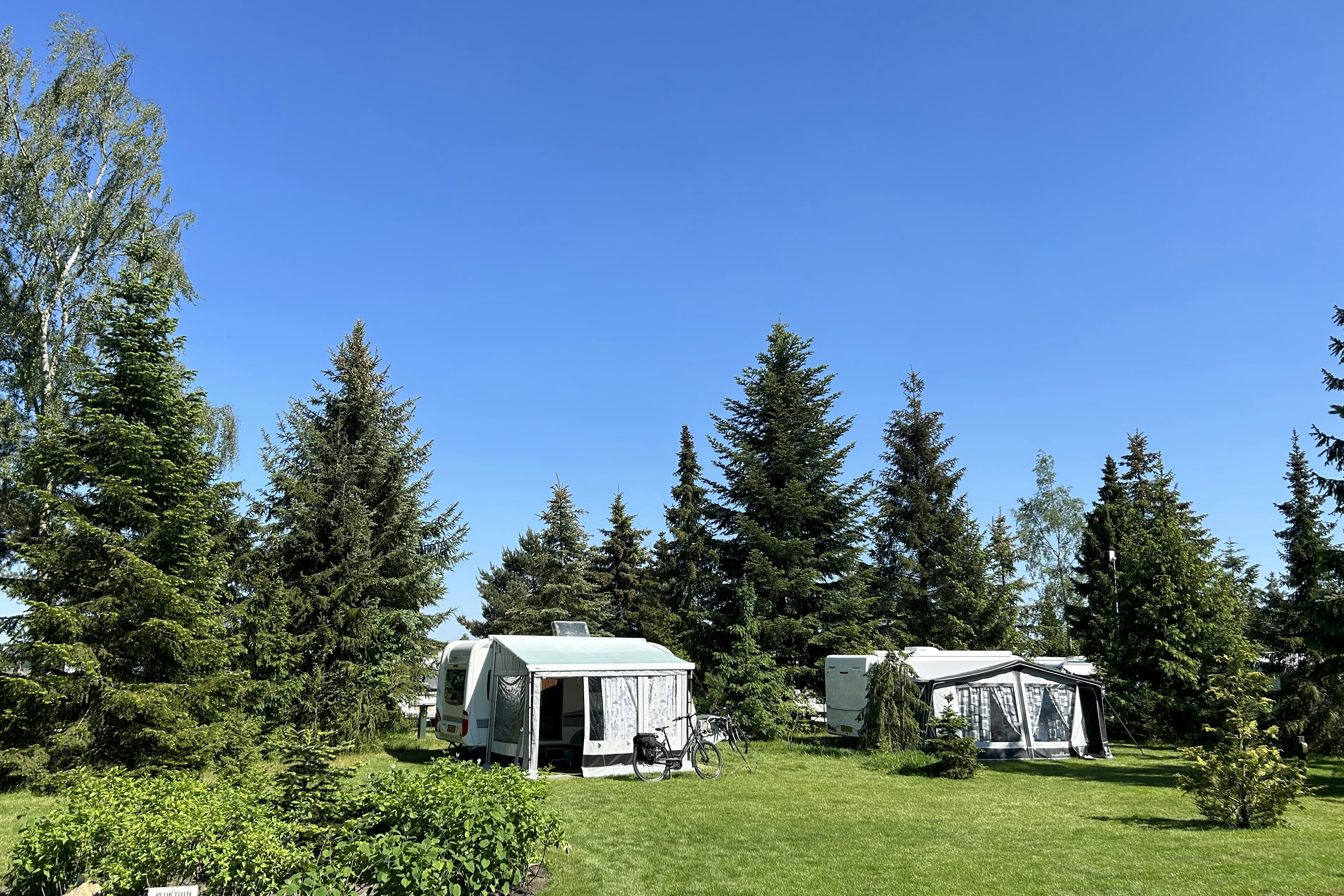 Landschapscamping Sparrenhof - Standplätze auf dem Campingplatz
