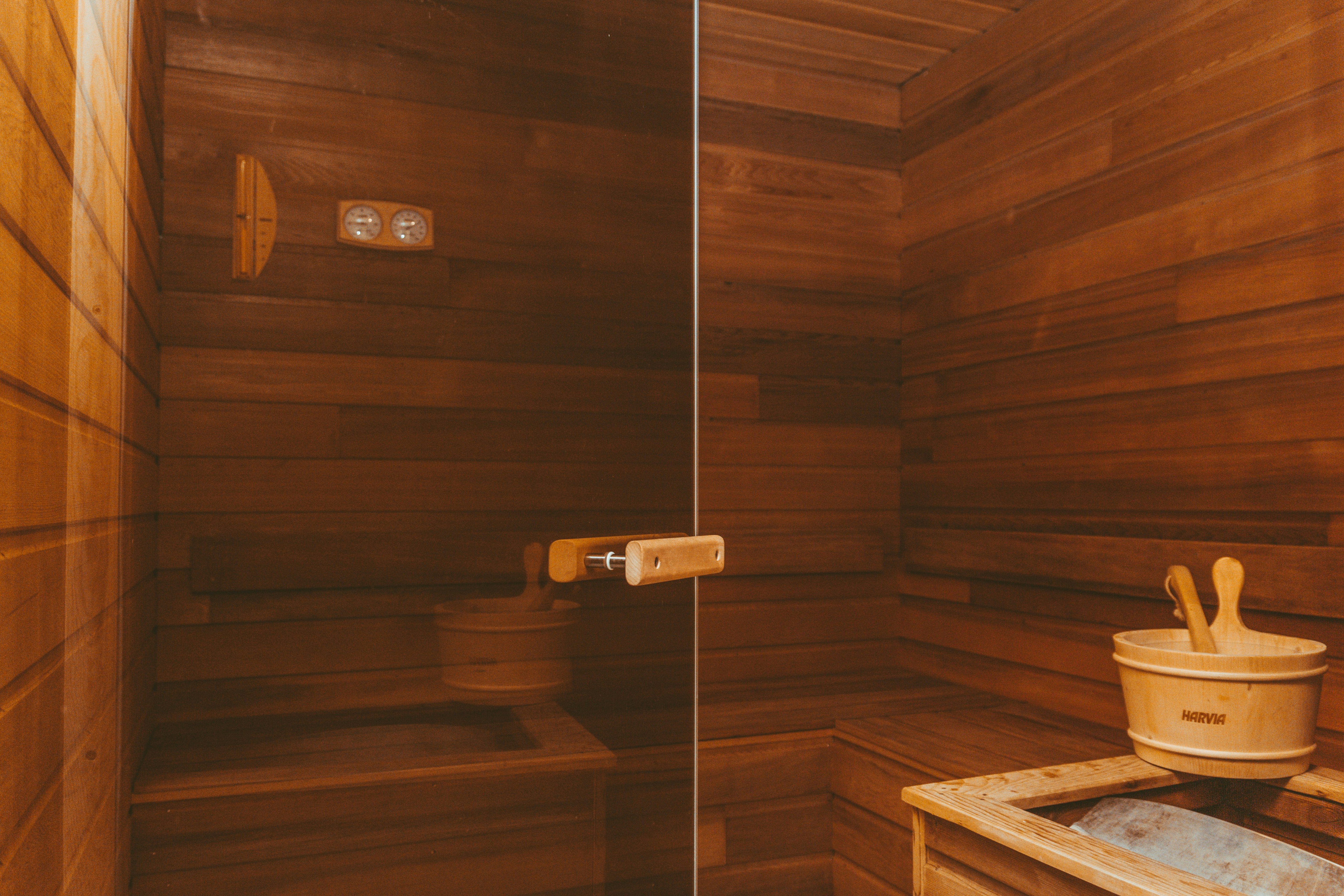 Le Domaine de Bacchus - Sauna auf dem Campingplatz