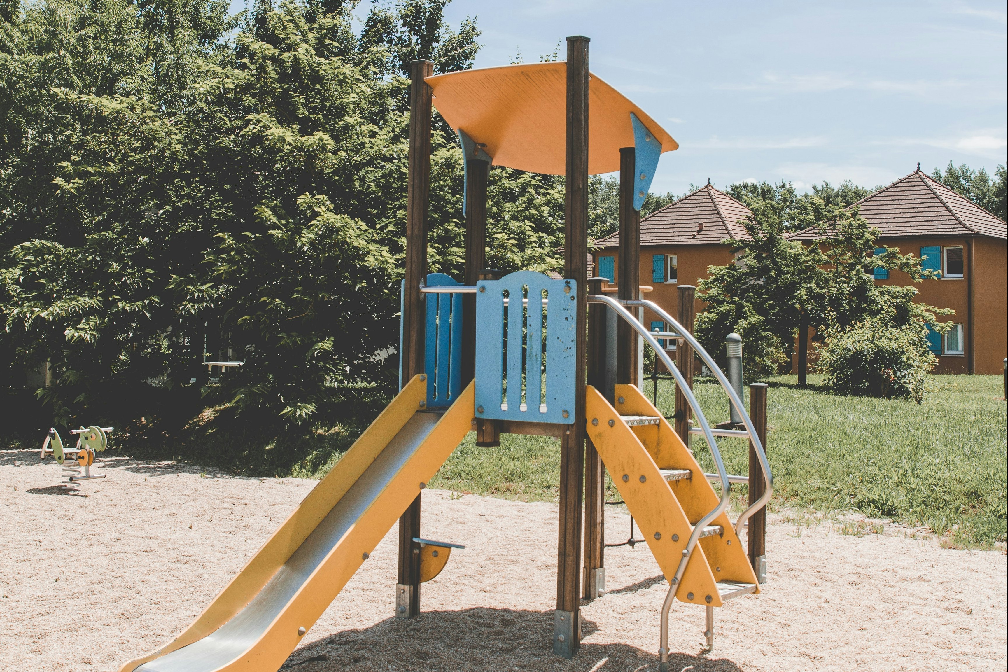 Le Domaine de Claire Rive  - Kinderspielplatz auf dem Campingplatz