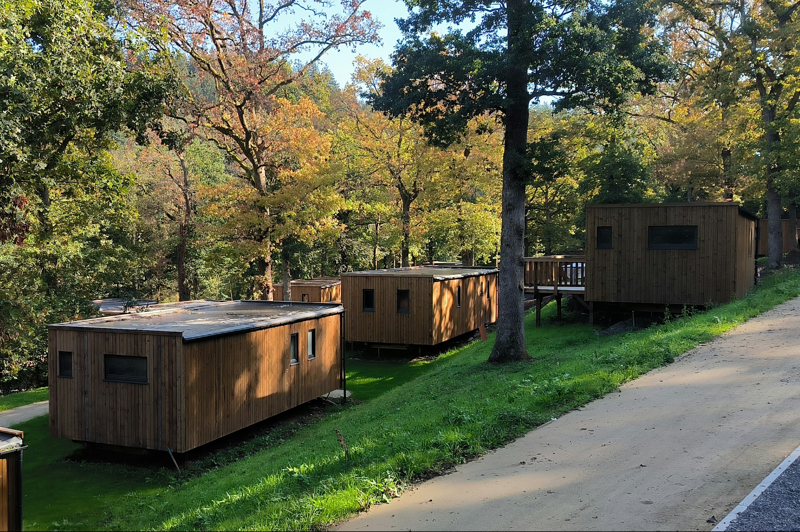 Le Hameau de La Semois  - Mobilheime auf dem Campingplatz
