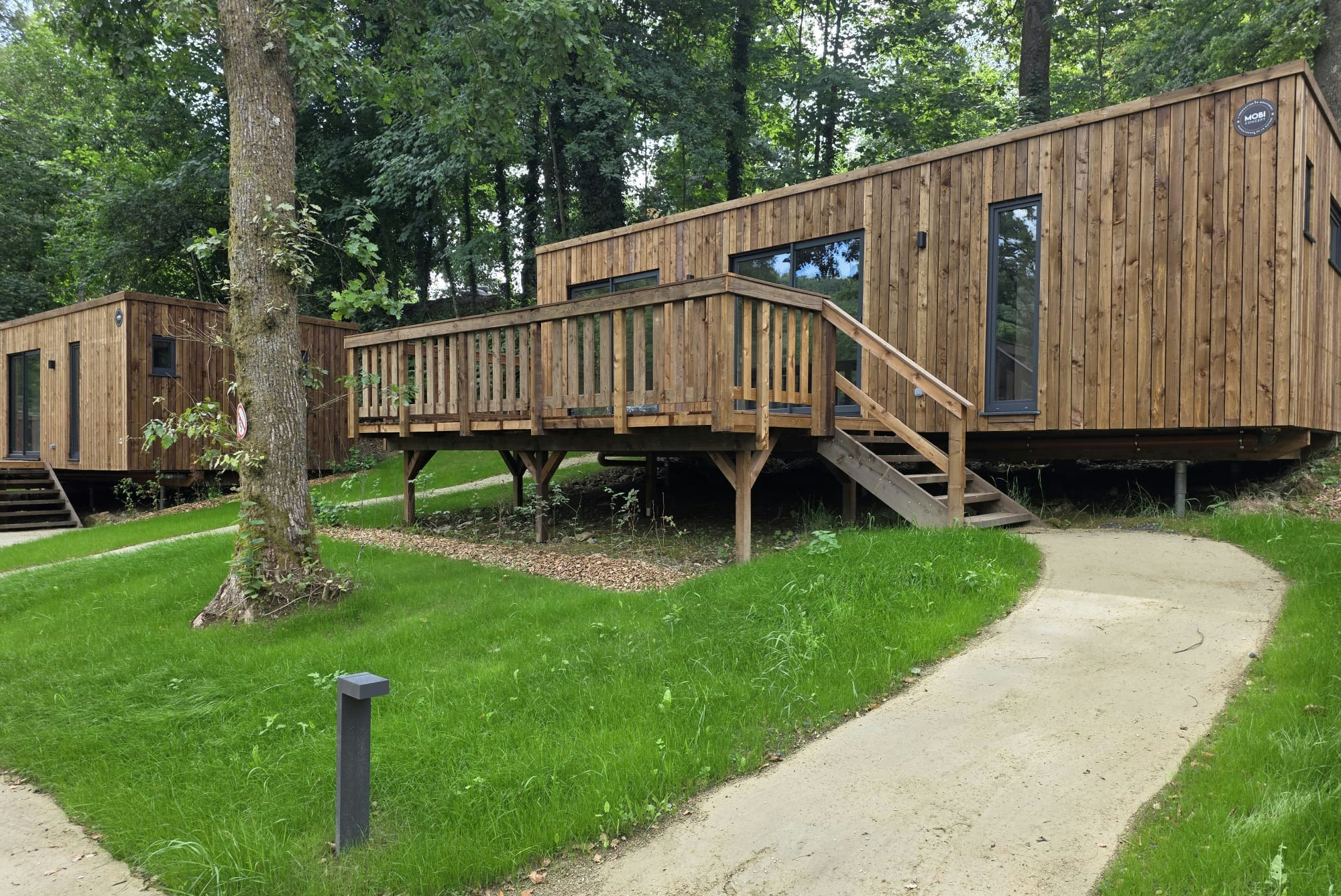 Le Hameau de La Semois  - Mobilheime auf dem Campingplatz