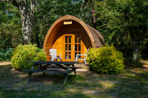 Flower Camping Le Jardins de Sully - Mobilheim mit Terrasse auf dem Campingplatz