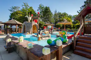 Flower Camping Le Jardins de Sully - Wasserspielplatz für Kinder auf dem Campingplatz