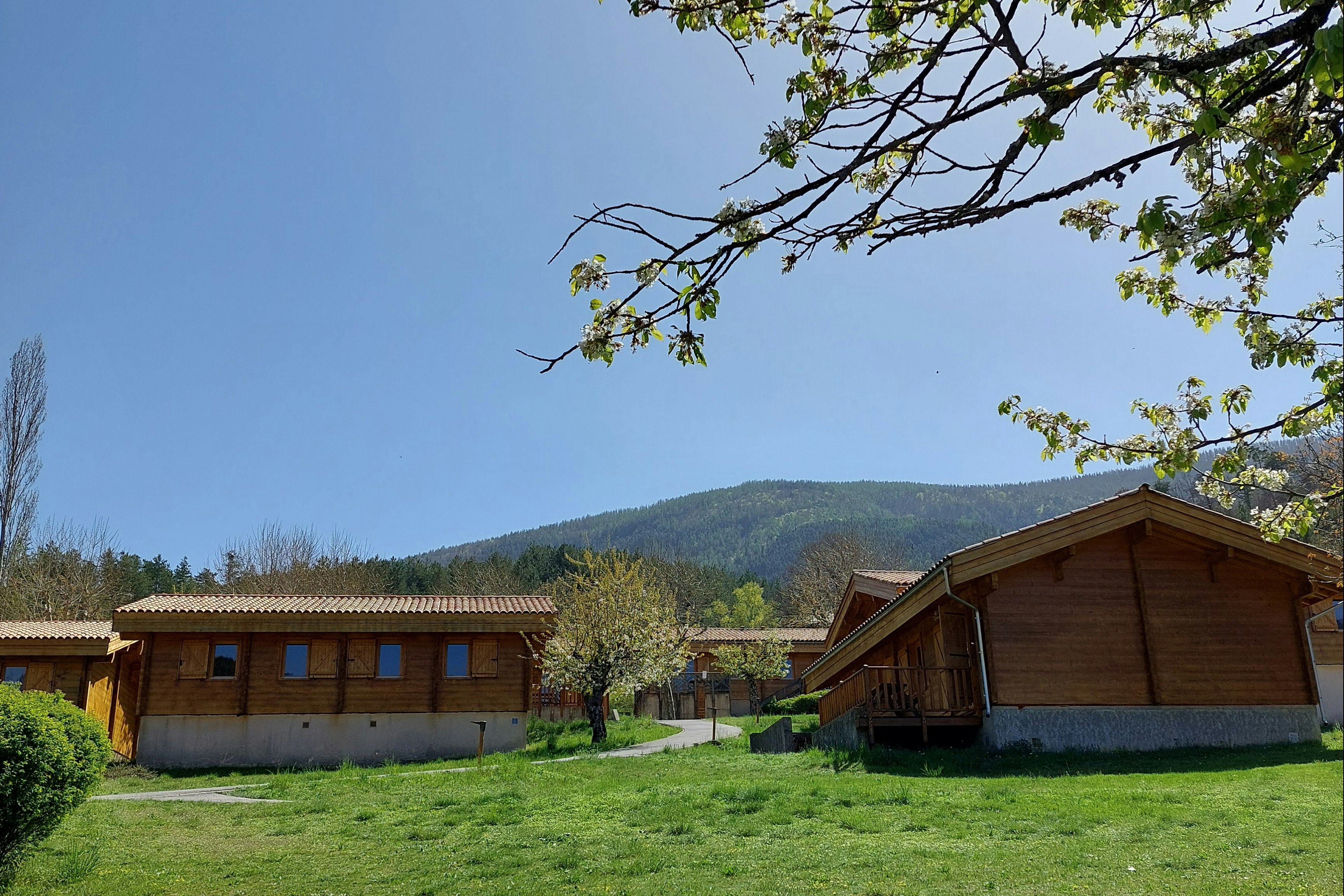Le Pré Martin  - Mobilheime auf dem Campingplatz