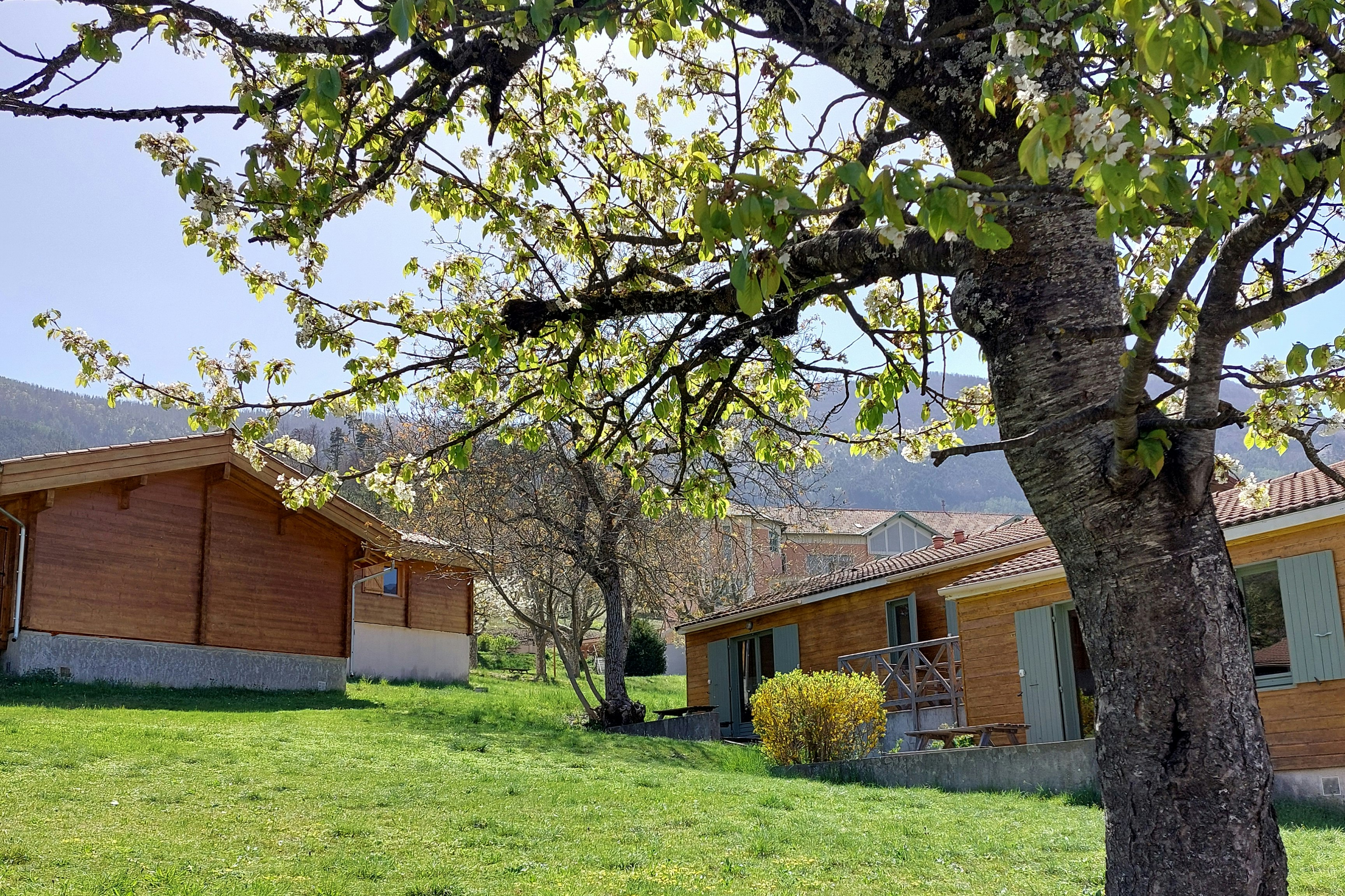 Le Pré Martin  - Mobilheime auf dem Campingplatz