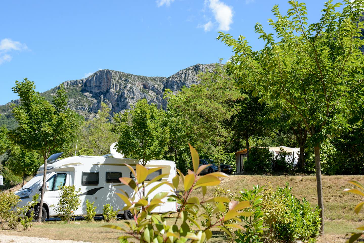 Le Vieux Colombier -  Wohnwagen- und Zeltstellplatz vom Campingplatz in der Bretagne