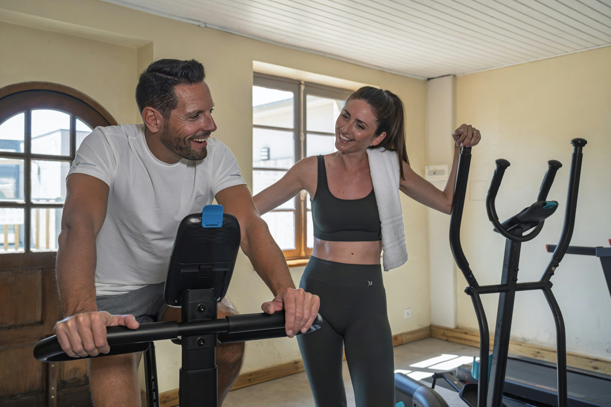 Le Village Perrosien   - Fitnessraum auf dem Campingplatz