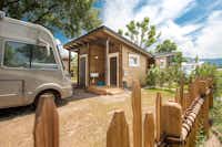 LernCamping Moosbauer  -  Wohnwagen- und Zeltstellplatz mit privatem Sanitärhaus auf dem Campingplatz