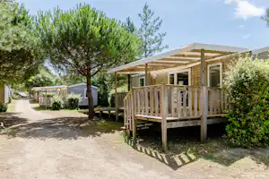Camping Demoiselle Plage Les Demoiselles - Mobilheime auf dem Campingplatz