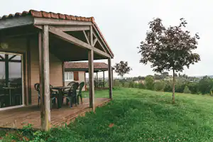 Les Hameaux des Lacs - Terres de France - Mobilheim im Grünen auf dem Campingplatz