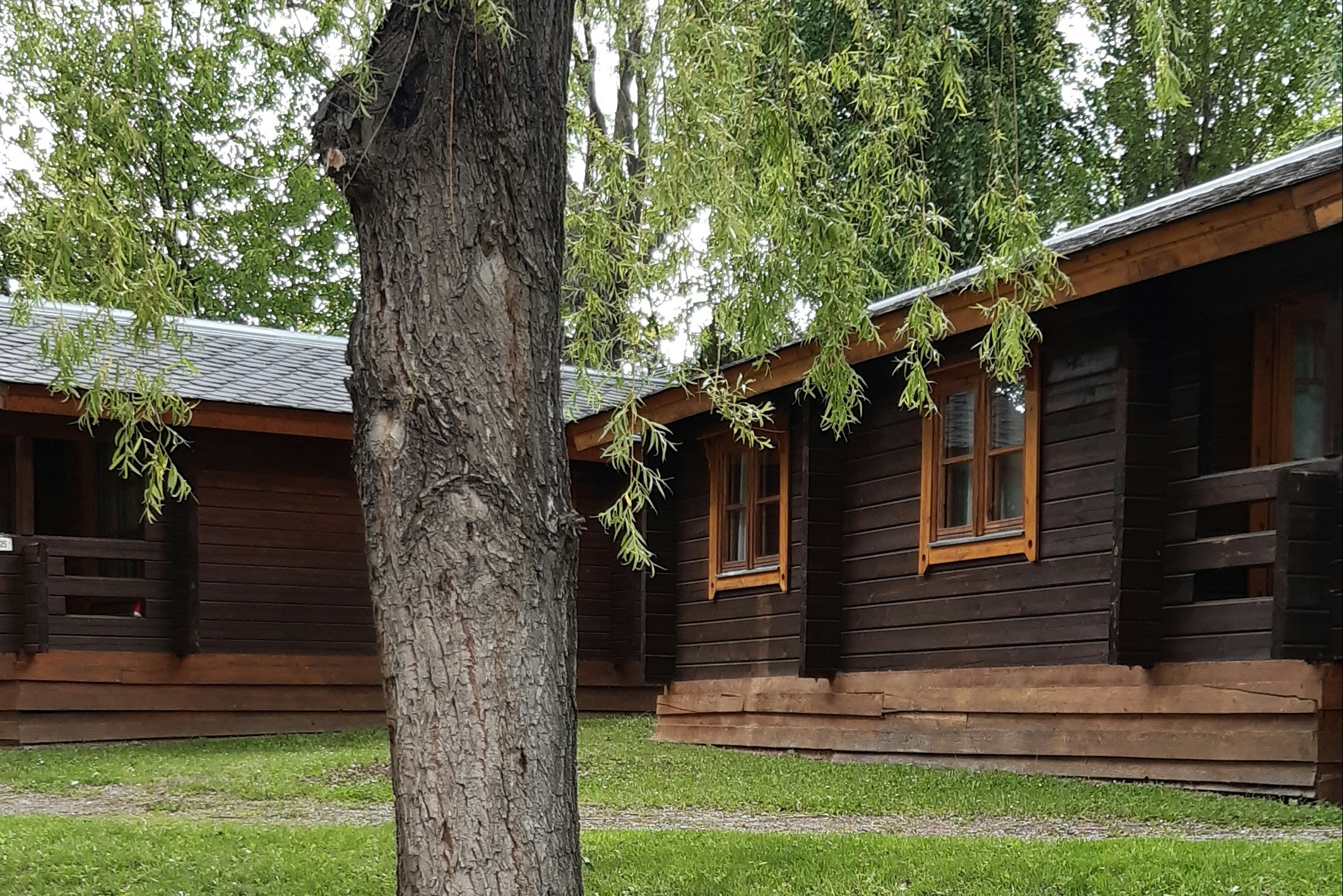 Les Jardins d'Estavar - Mobilheime auf dem Campingplatz