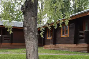 Les Jardins d'Estavar - Mobilheime auf dem Campingplatz