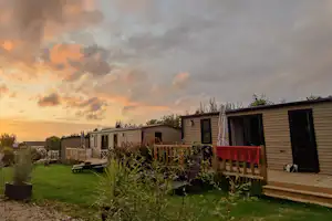 Les Voiles des 2 Caps - Mobilheime auf dem Campingplatz